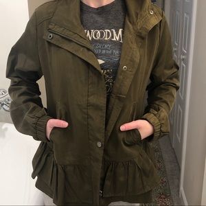 Hayden Los Angeles army green jacket